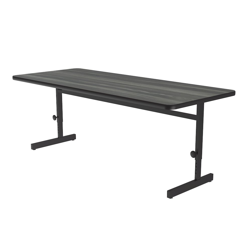 Adjustable Height Deluxe High-Pressure Top Computer/Student Desks  30x48". Picture 1