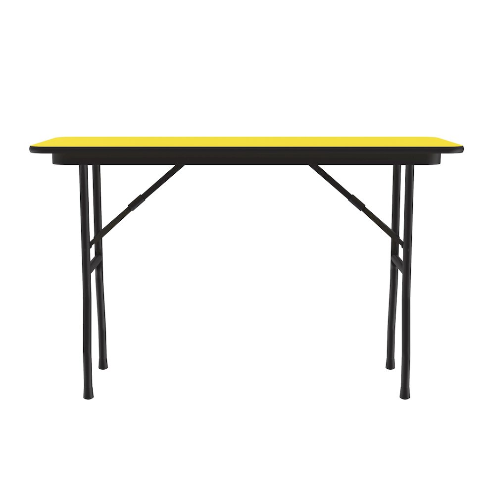 Deluxe High Pressure Top Folding Table 18x48". Picture 1