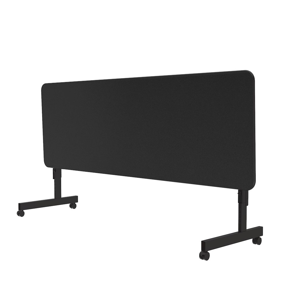 3/4" Thermal Fused Laminate Top Flip Top Table. Picture 3