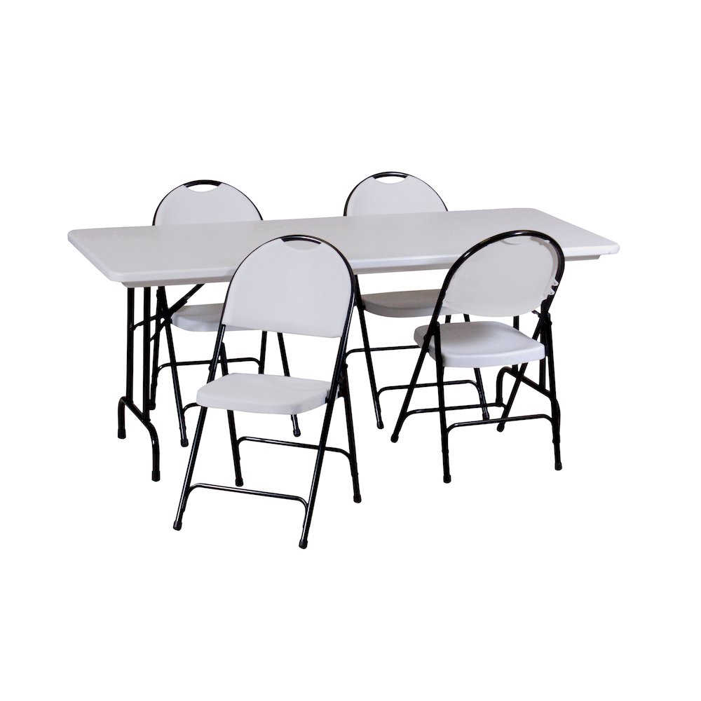 Injection Molded Folding Chair. Picture 6