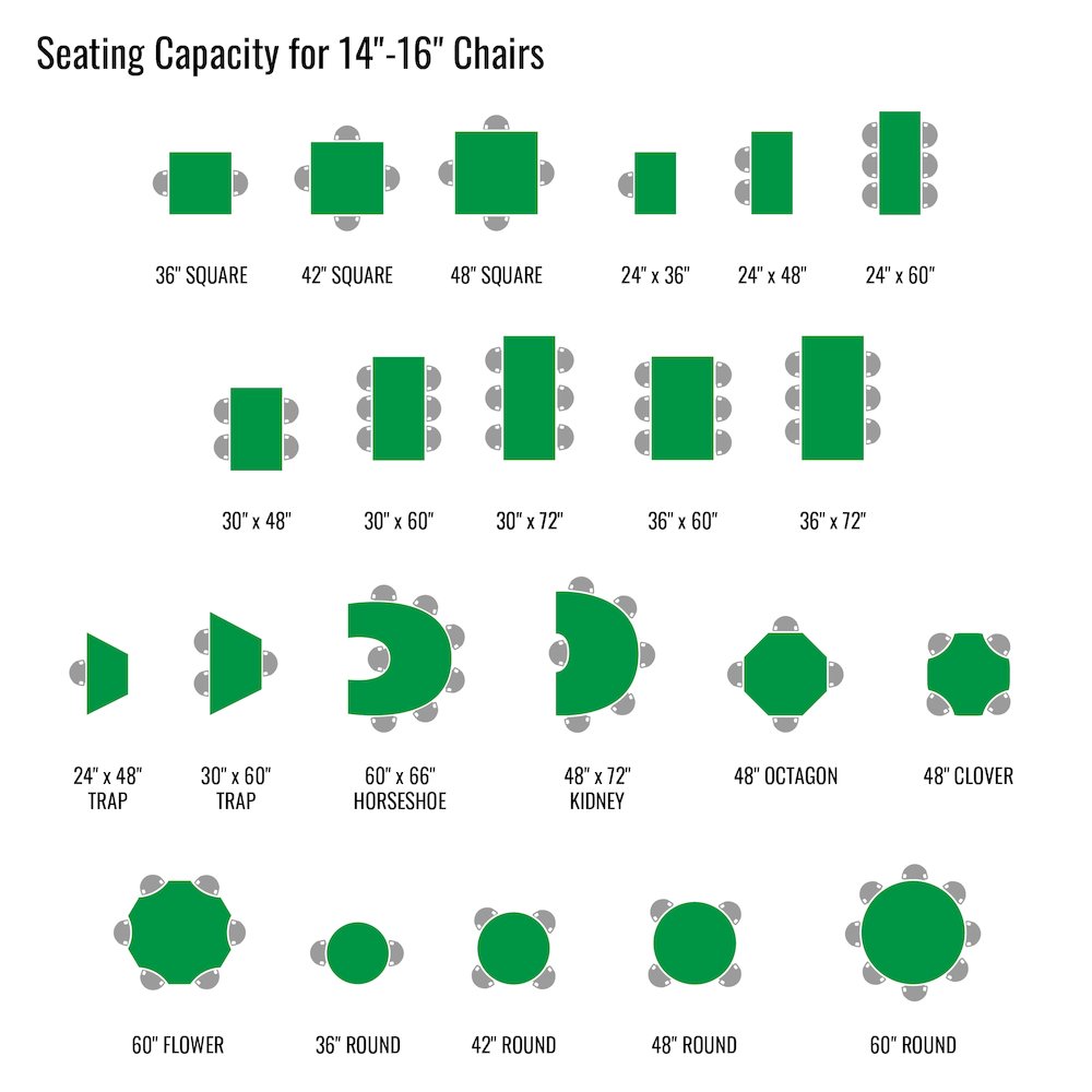 Deluxe High-Pressure Top Activity Tables 42x42". Picture 19