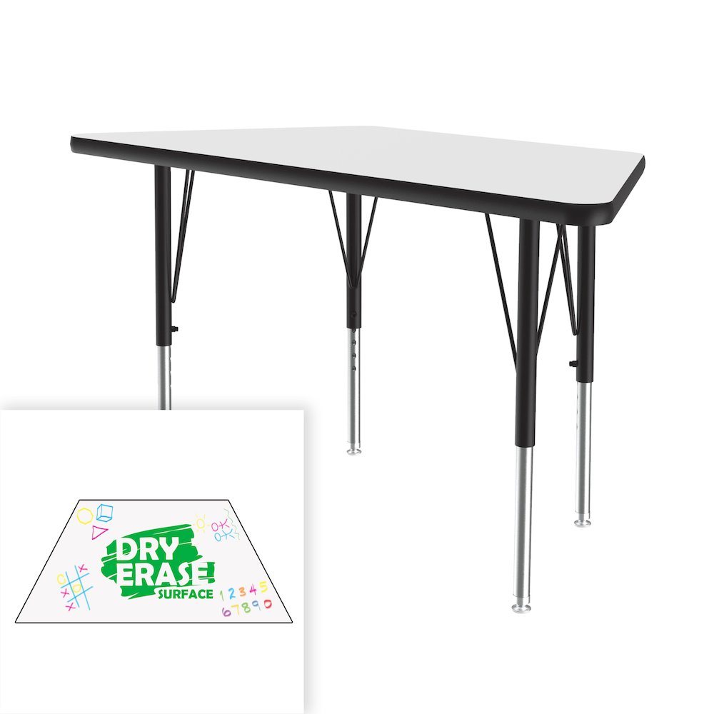 Markerboard-Dry Erase  Deluxe High Pressure TopActivity Tables 24x48". Picture 7