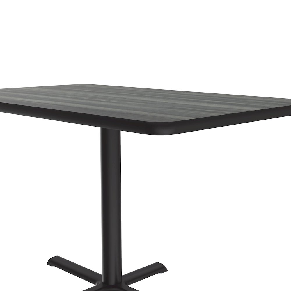 Table Height Deluxe High-Pressure Café and Breakroom Table 30x42". Picture 8