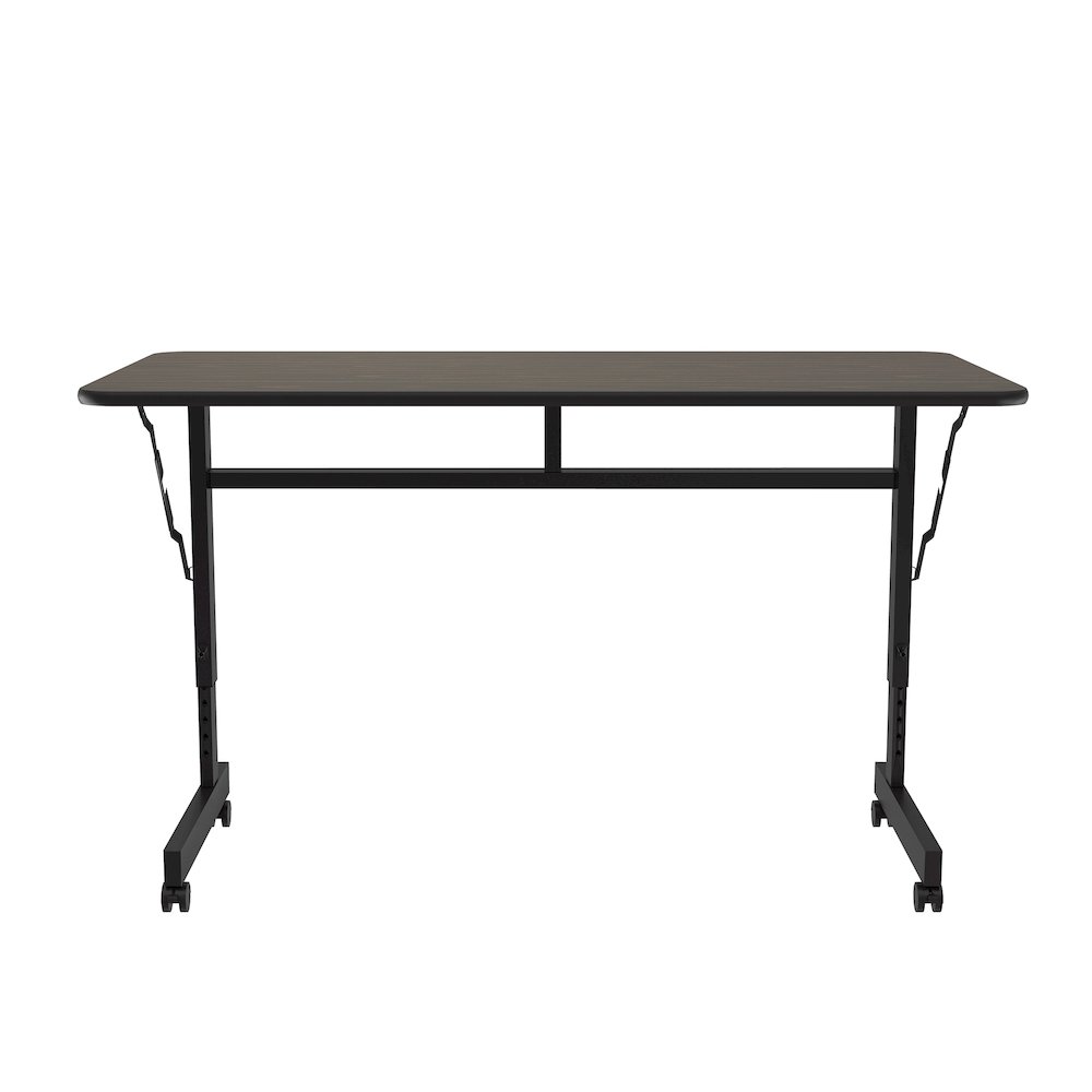 3/4" Thermal Fused Laminate Top Flip Top Table. Picture 3