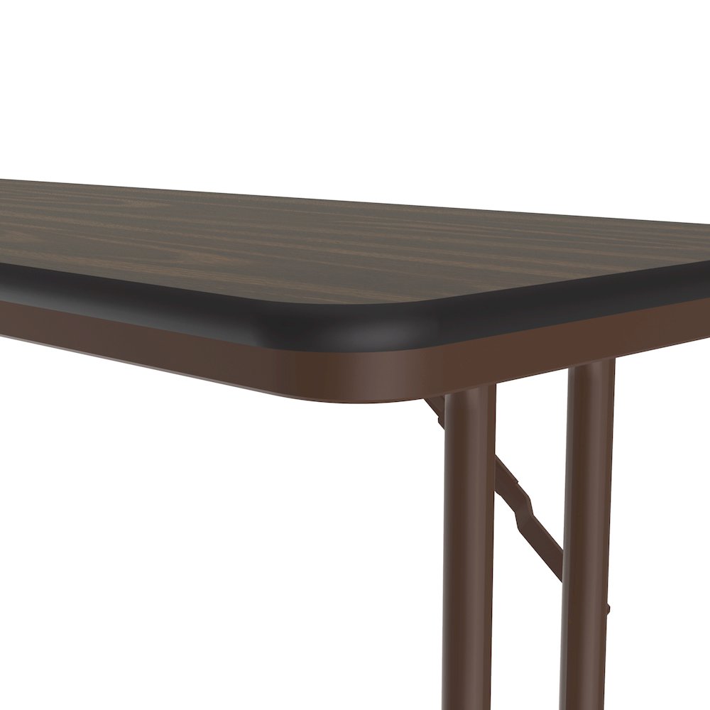 Deluxe High-Pressure Folding Seminar Table with Off-Set Leg 18x60". Picture 7