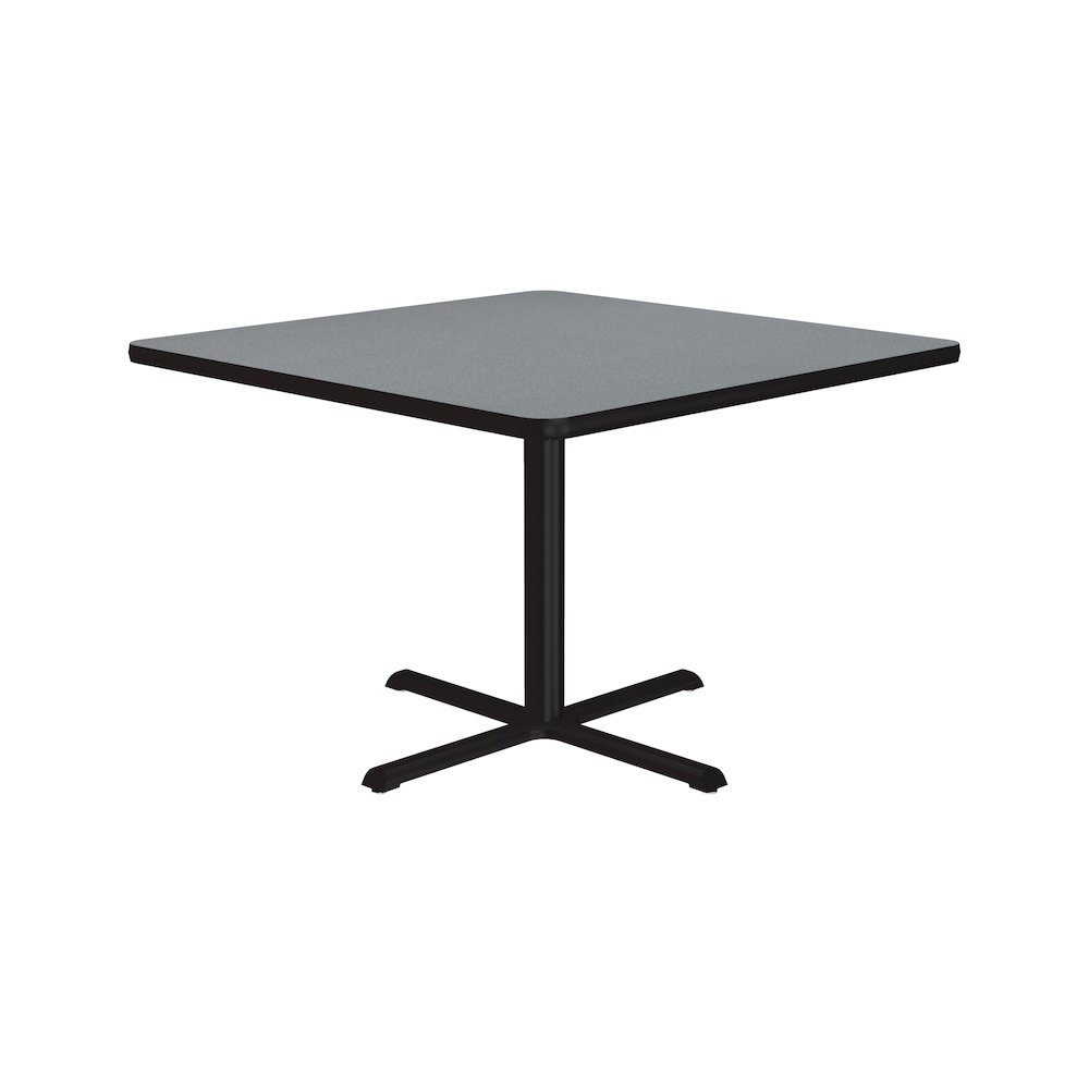 Table Height Thermal Fused Laminate Café and Breakroom Table 42x42". Picture 12