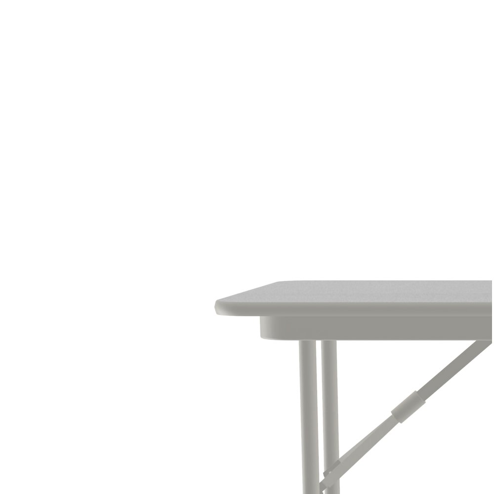 Keyboard Height Melamine Folding Tables 24x48". Picture 2
