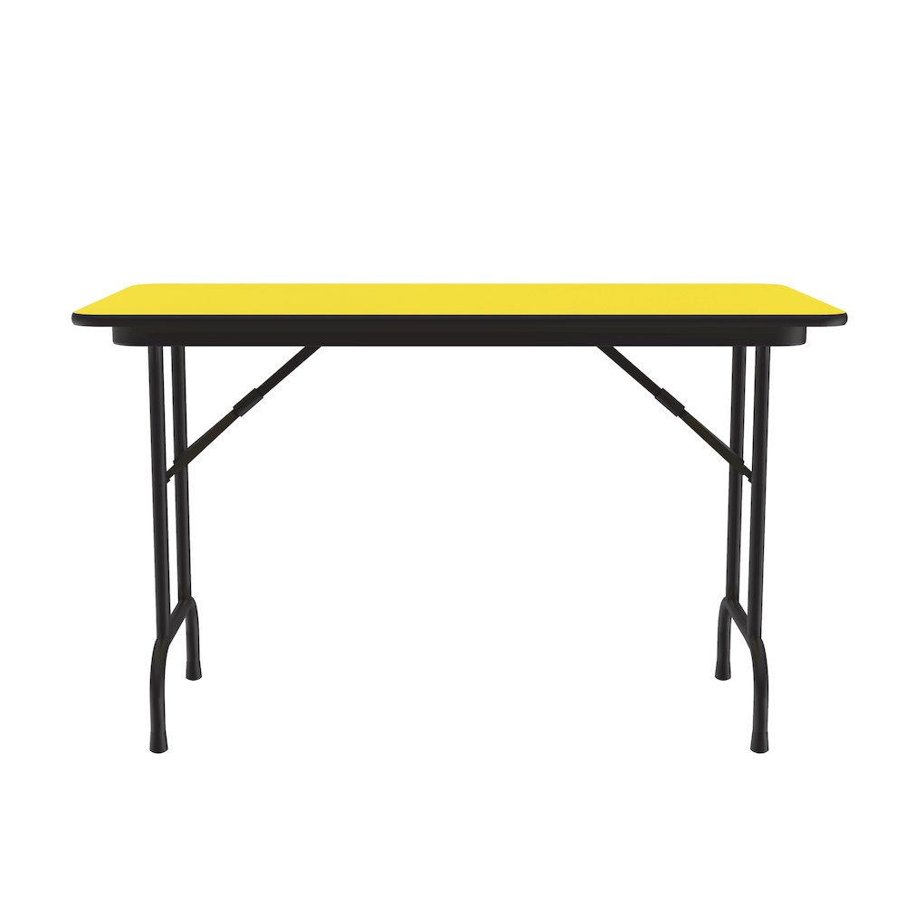 Deluxe High Pressure Top Folding Table 24x48". Picture 6