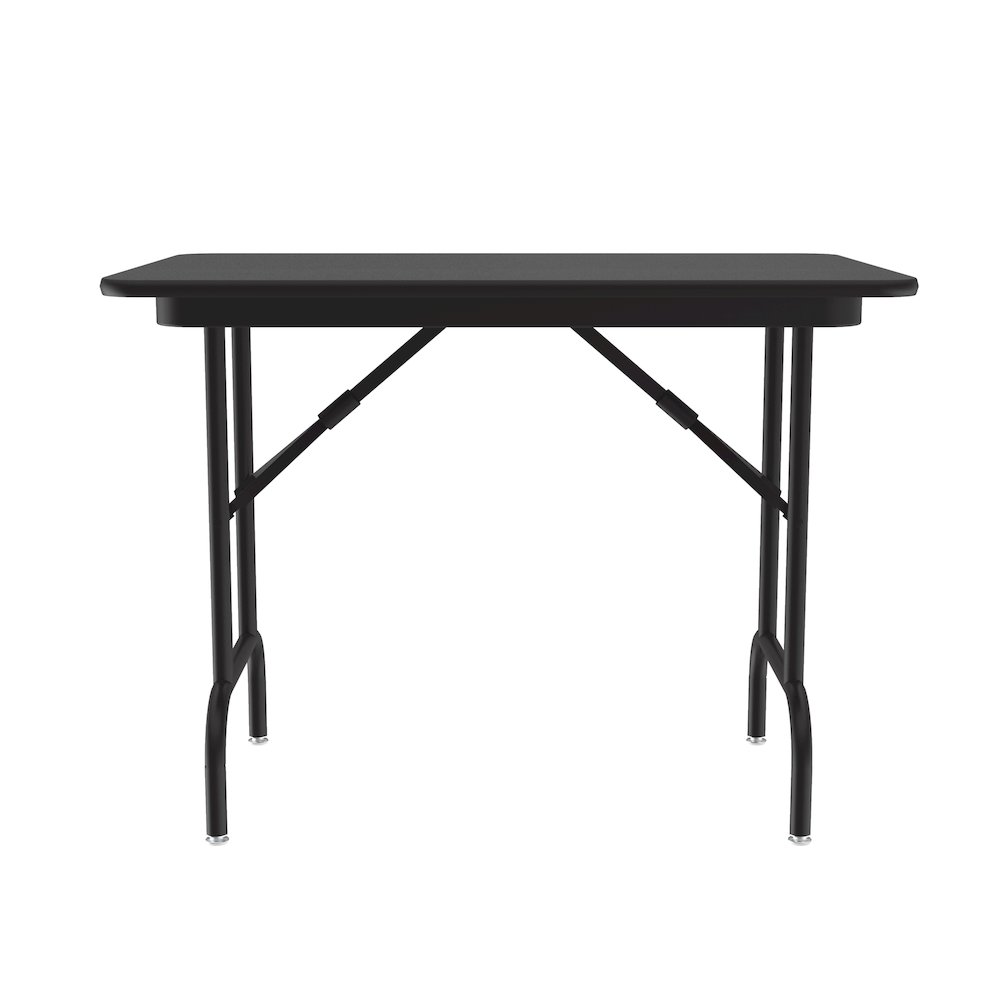 Keyboard Height Thermal Fused Laminate Folding Tables 24x48". Picture 4