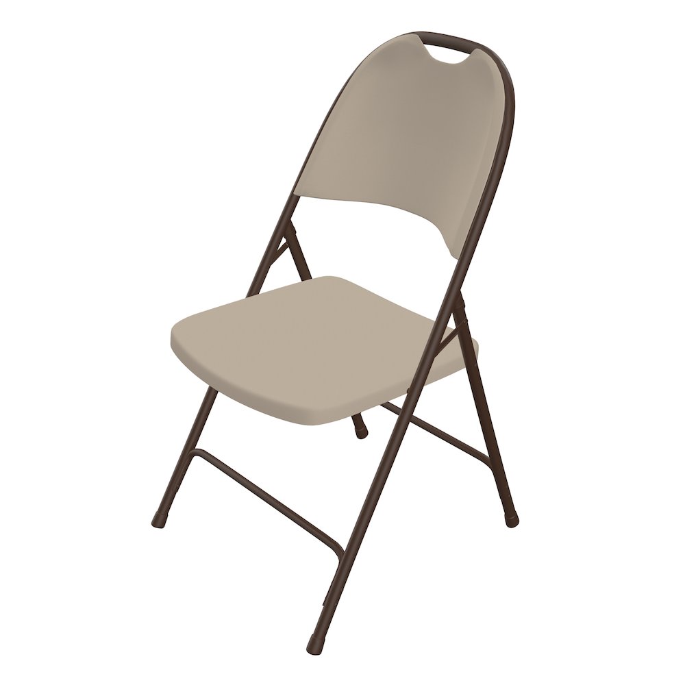Injection Molded Folding Chair. Picture 3