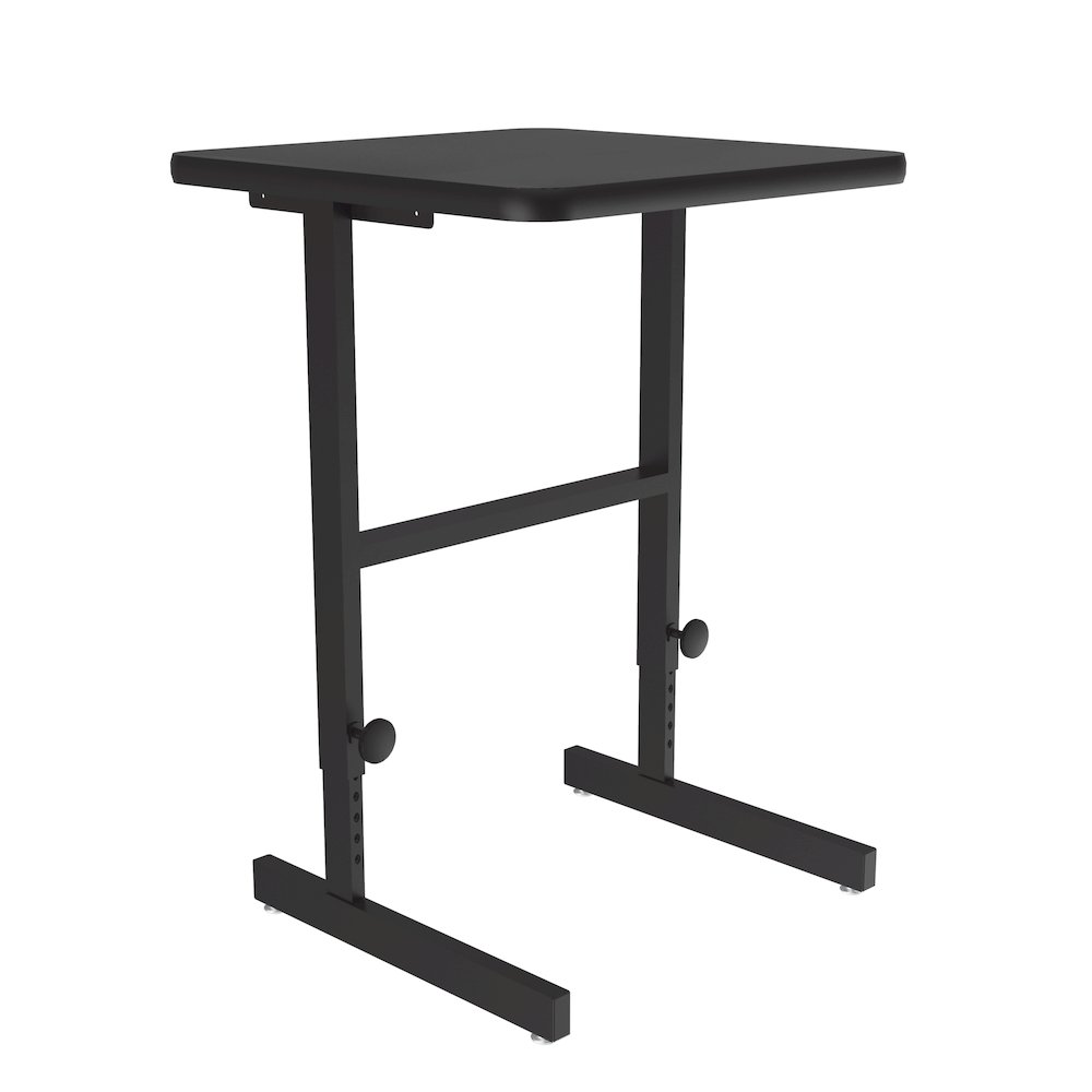 Commercial Laminate Top Adjustable Standing  Height Work Station 20x24". Picture 8