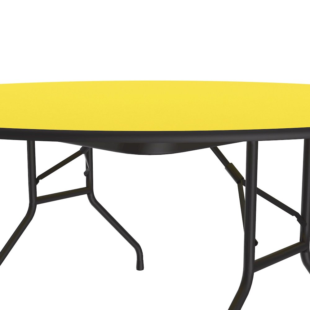 Deluxe High Pressure Top Folding Table 60x60". Picture 5