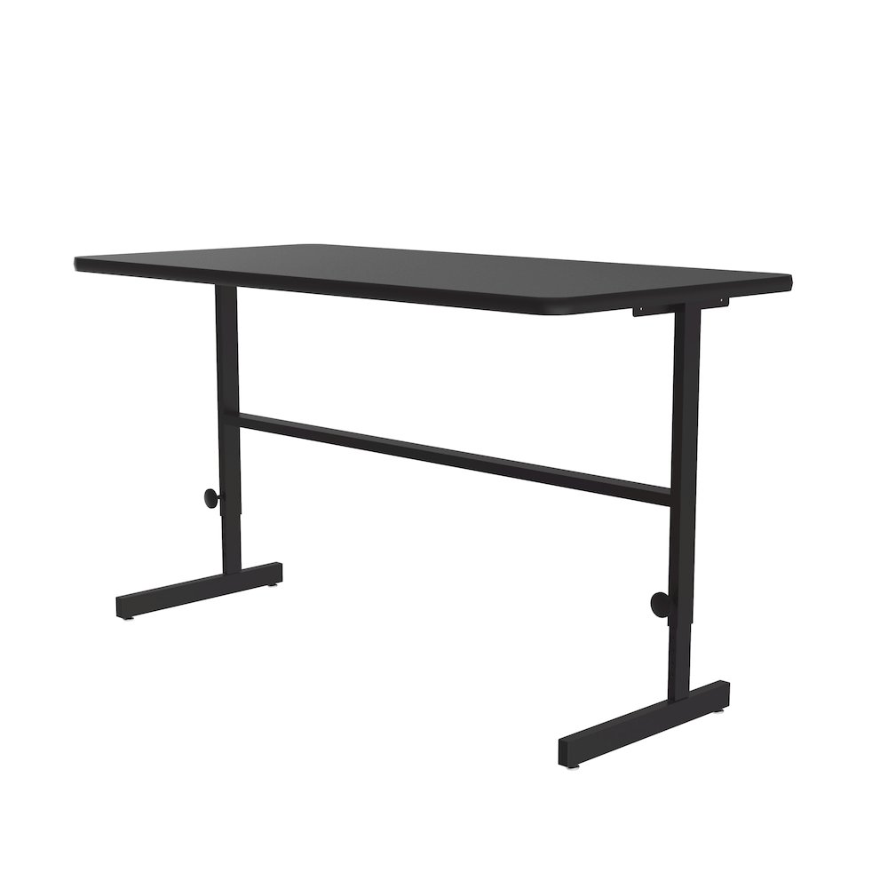 Commercial Laminate Top Adjustable Standing  Height Work Station 30x60". Picture 6