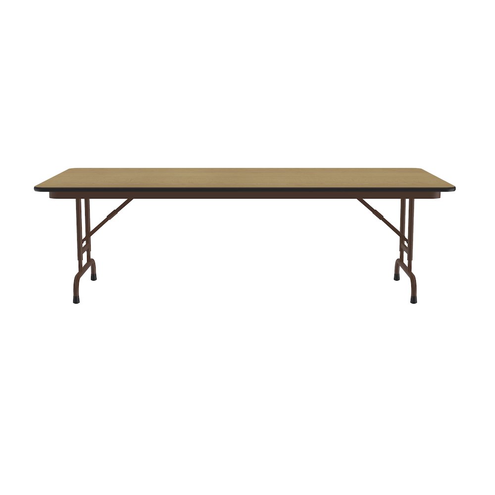 Adjustable Height High Pressure Top Folding Table 36x96". Picture 1