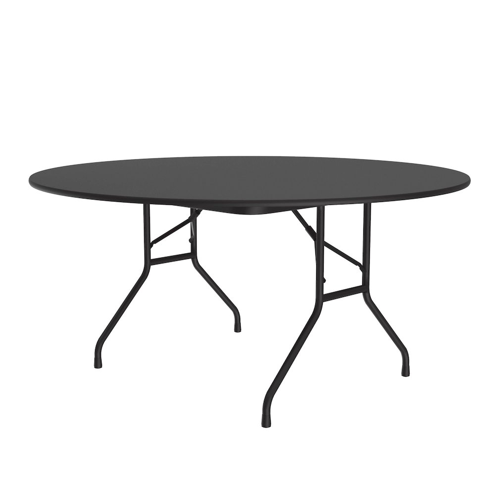 Deluxe High Pressure Top Folding Table 60x60". Picture 5