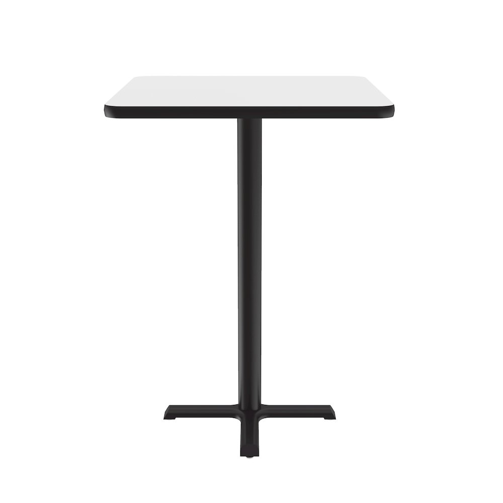 Bar Stool/Standing Height Deluxe High-Pressure Café and Breakroom Table 24x24. Picture 4
