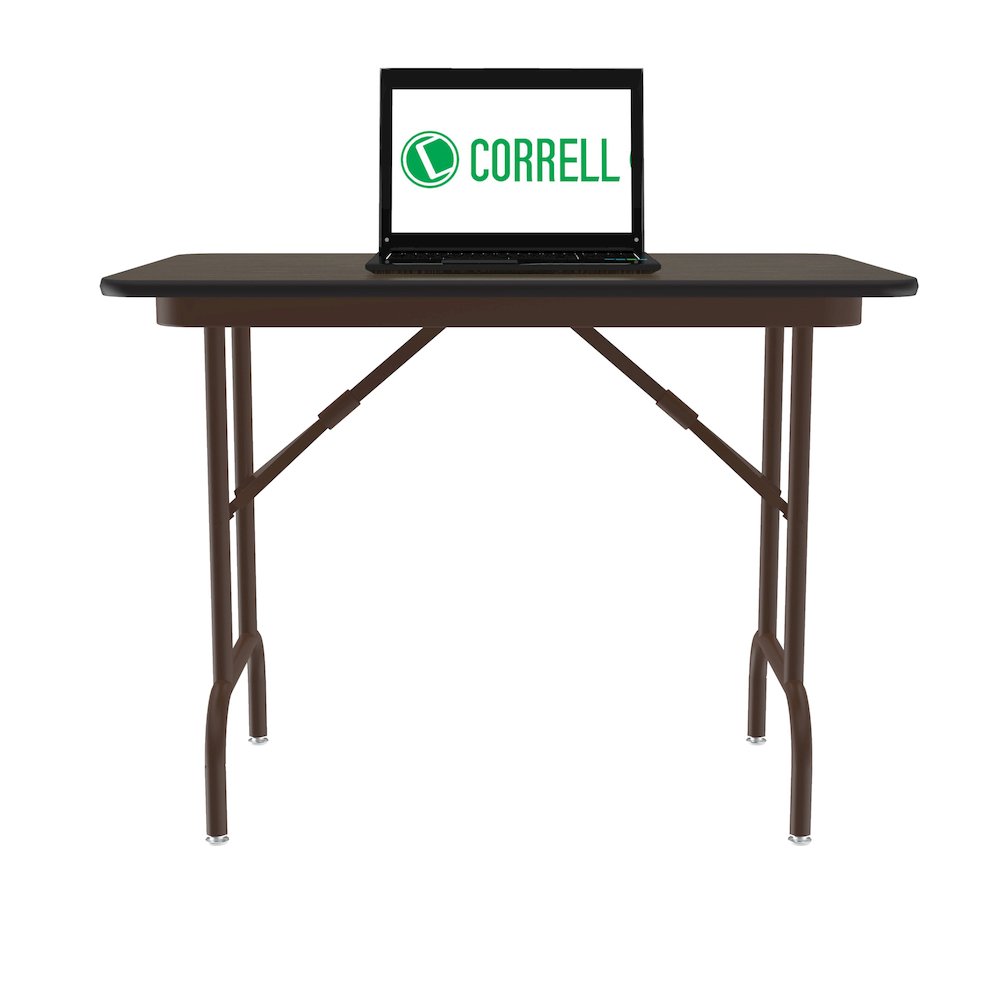 Keyboard Height Melamine Folding Tables 24x36". Picture 7