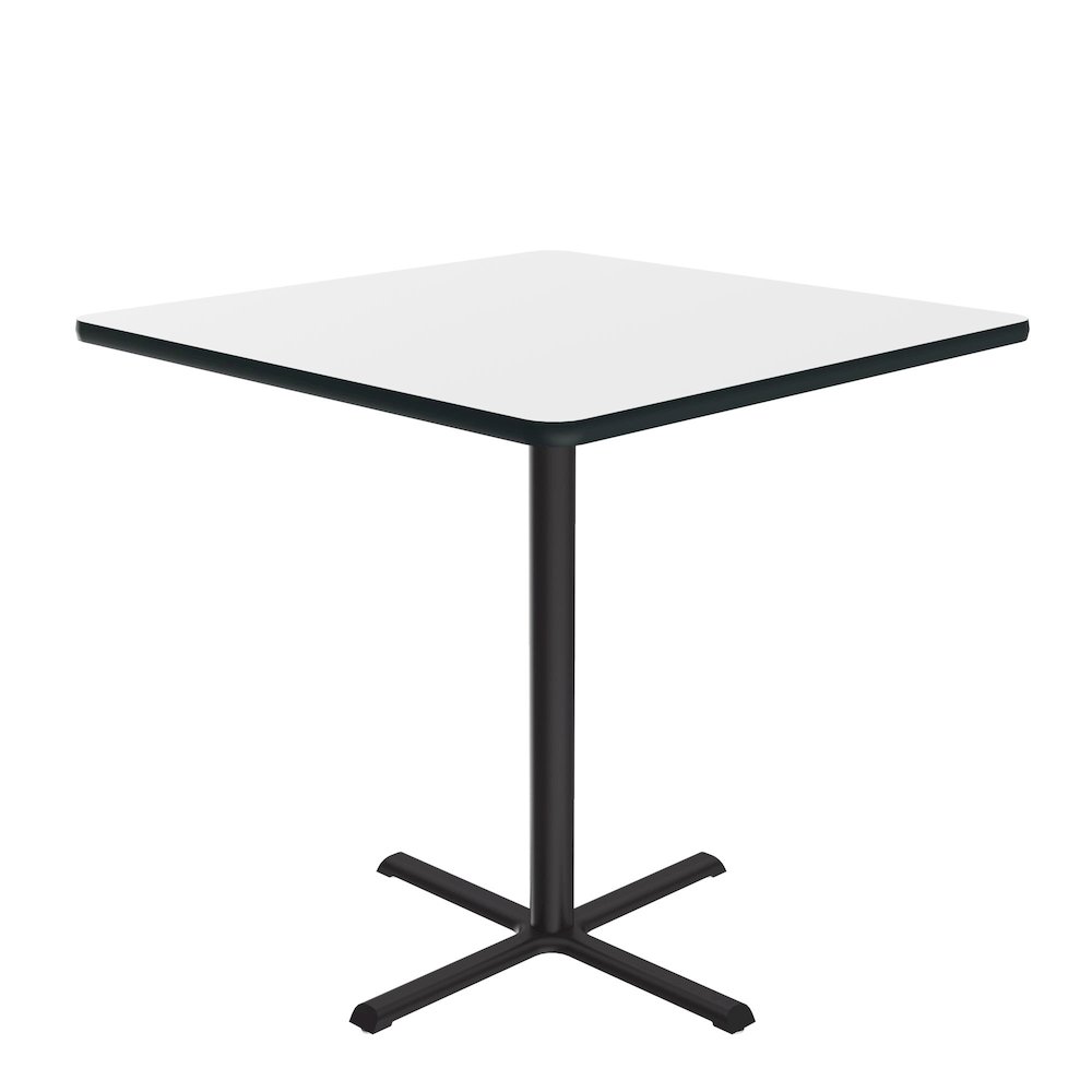 Bar Stool/Standing Height Deluxe High-Pressure Café and Breakroom Table 36x36. Picture 3