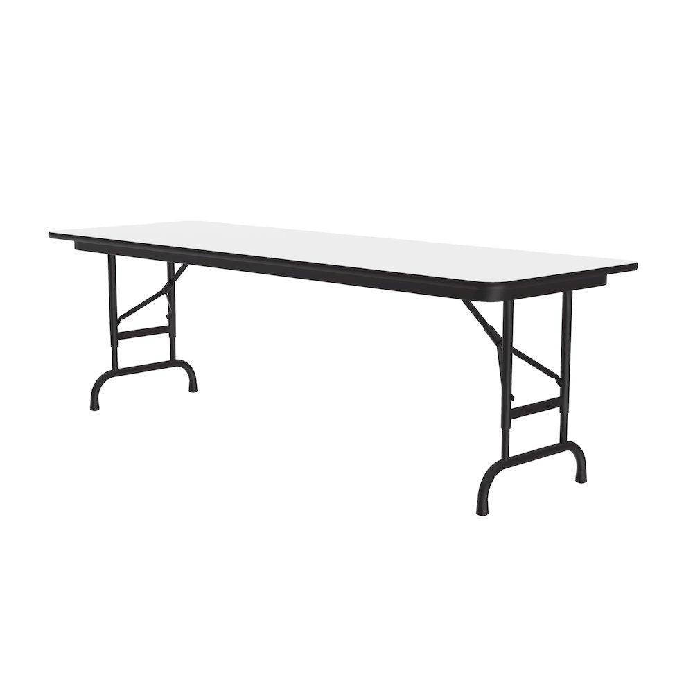 Adjustable Height High Pressure Top Folding Table 24x72". Picture 8