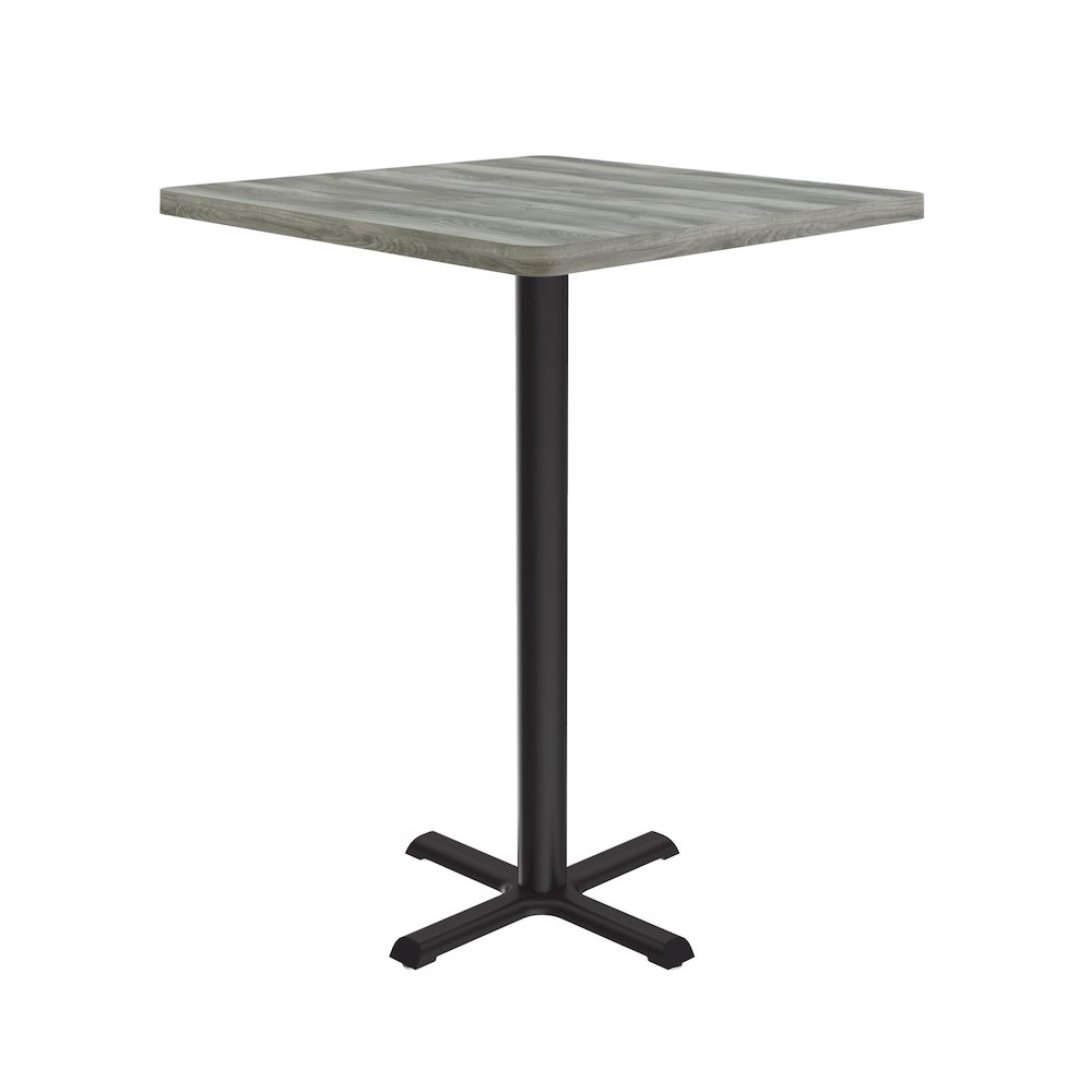 Bar Stool/Standing Height Deluxe High-Pressure Café and Breakroom Table 30x30. Picture 3