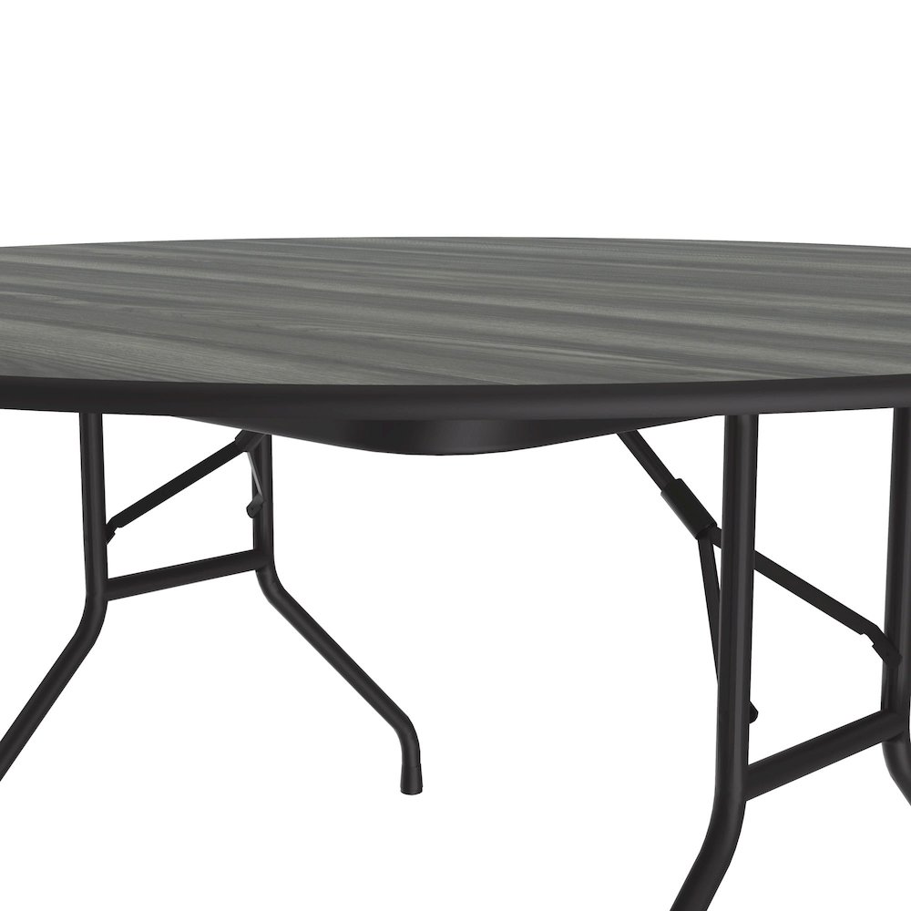 Deluxe High Pressure Top Folding Table 60x60". Picture 4