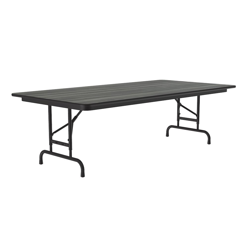 Adjustable Height High Pressure Top Folding Table 36x96". Picture 8
