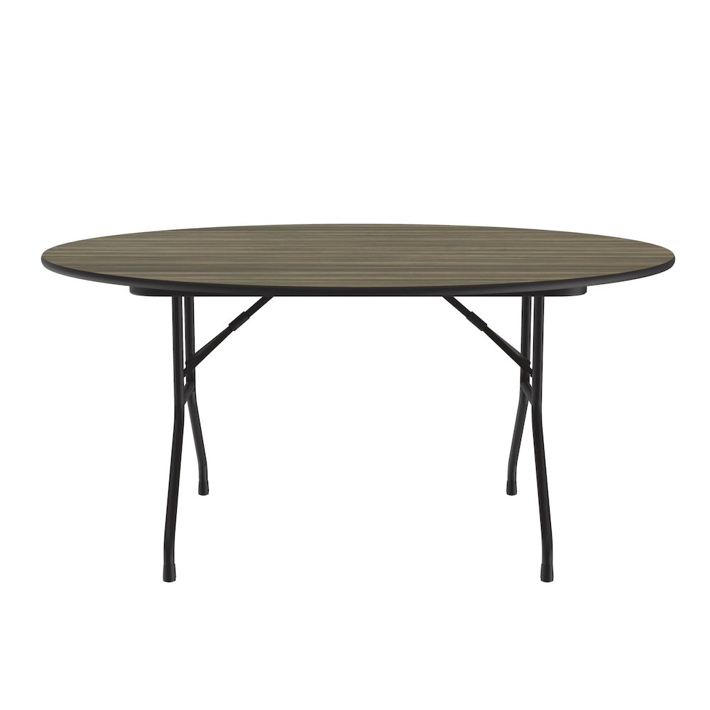Deluxe High Pressure Top Folding Table 60x60". Picture 1