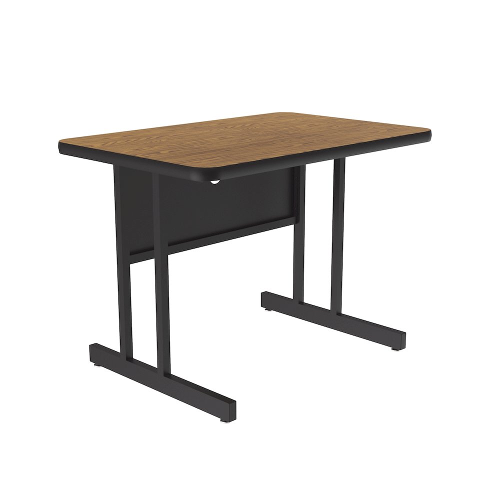 Keyboard Height Commercial Laminate Top Computer/Student Desks 24x36". Picture 1