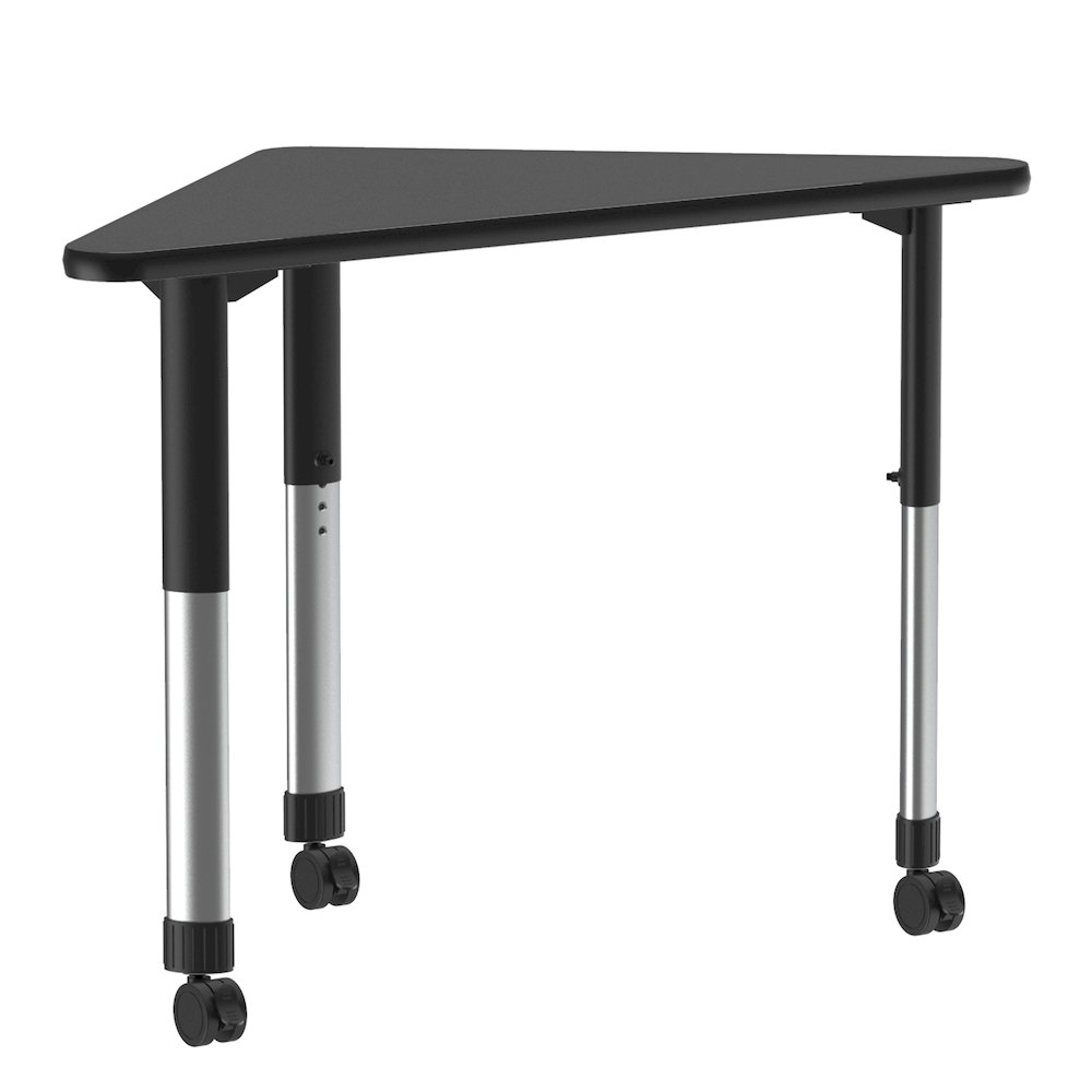 Commercial Lamiante Top Collaborative Desk with Casters 41x23". Picture 14