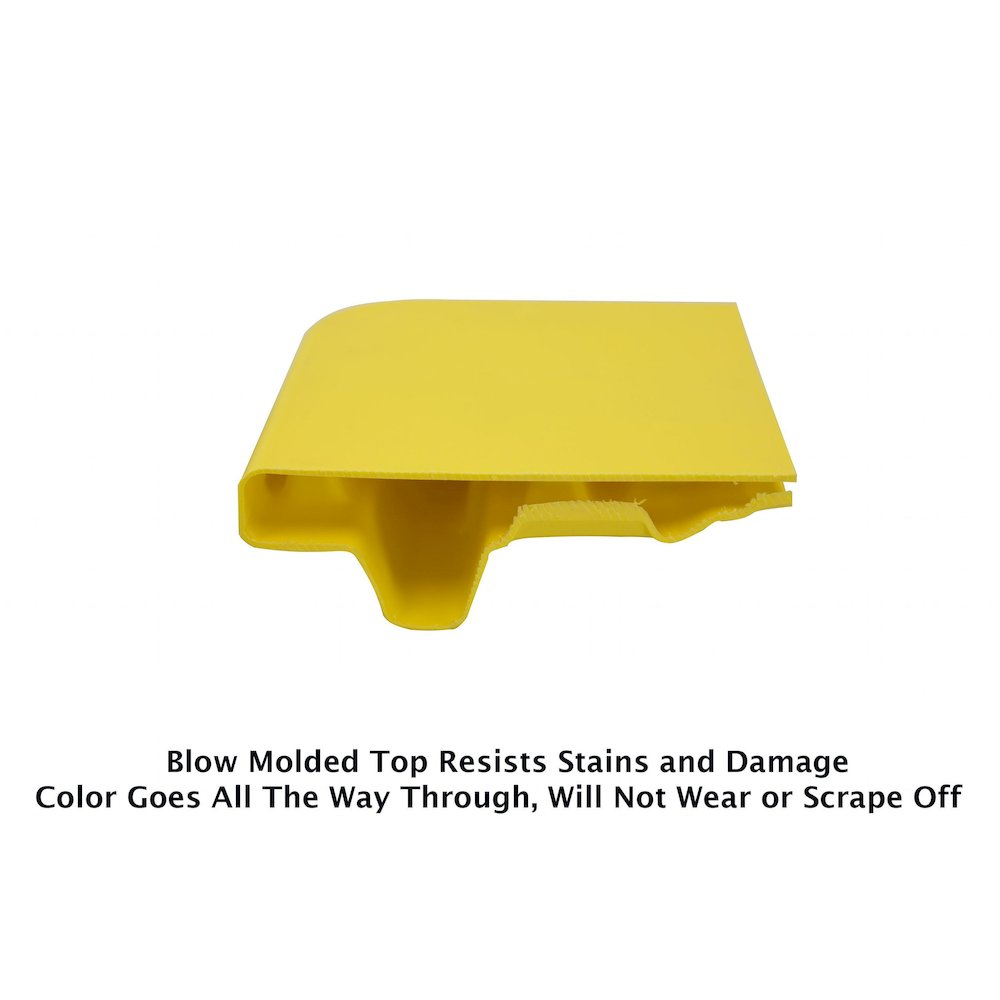 Commercial Blow-Molded Plastic Top Activity Tables 24x48". Picture 9
