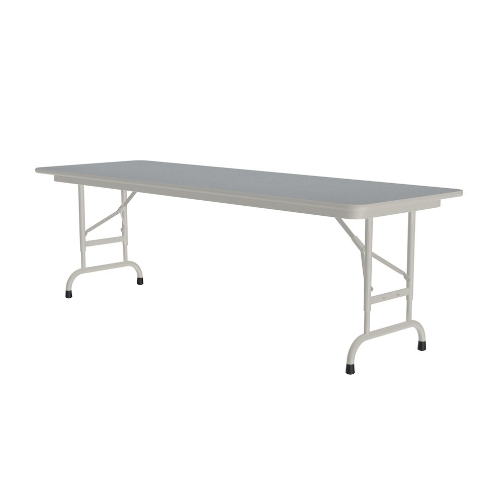 Adjustable Height High Pressure Top Folding Table 24x60". Picture 7