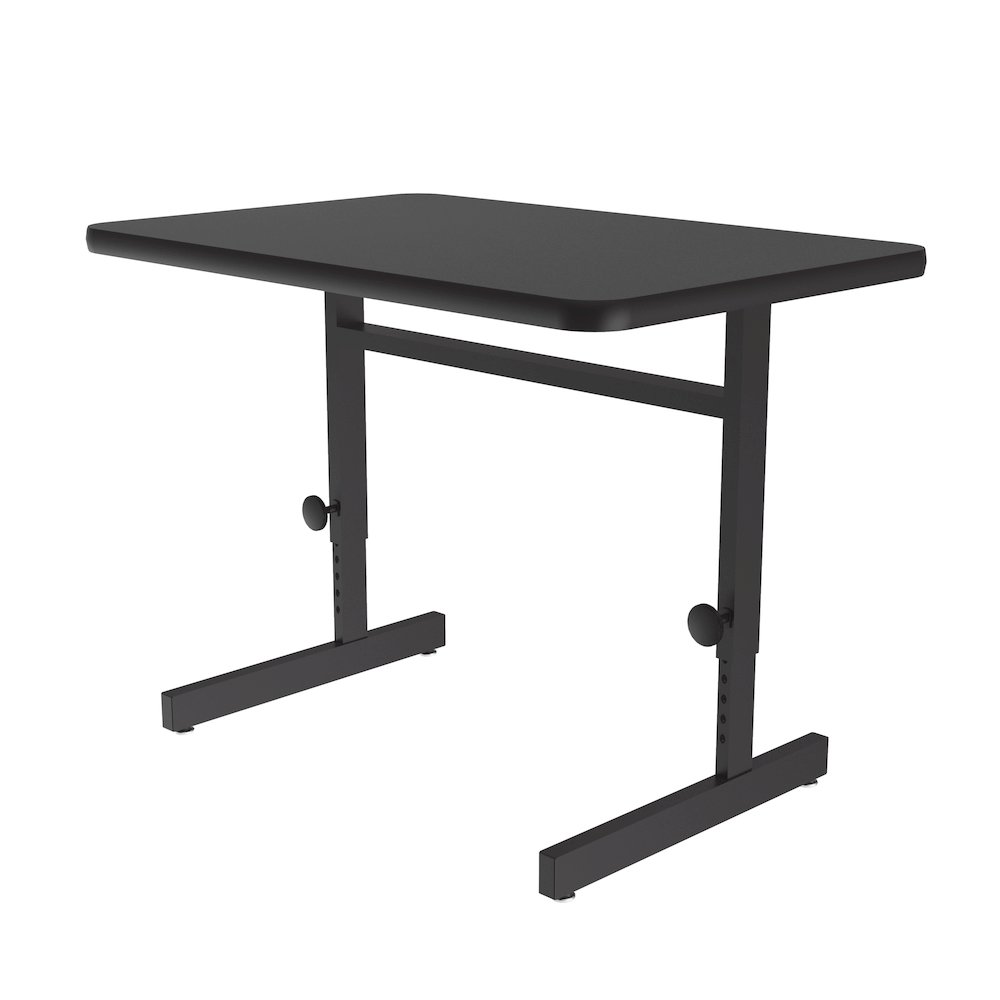 Adjustable Height Deluxe High-Pressure Top Computer/Student Desks  24x36". Picture 1