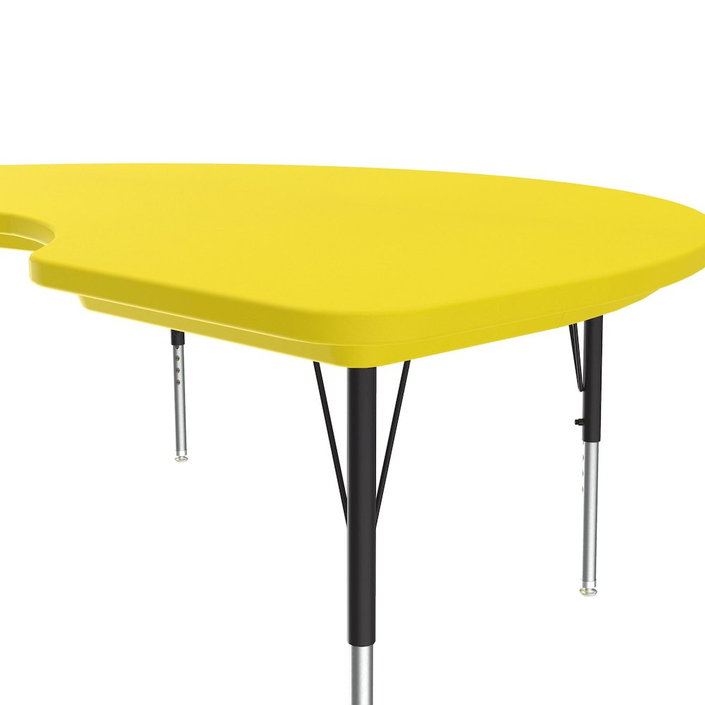 Commercial Blow-Molded Plastic Top Activity Tables 48x72". Picture 9