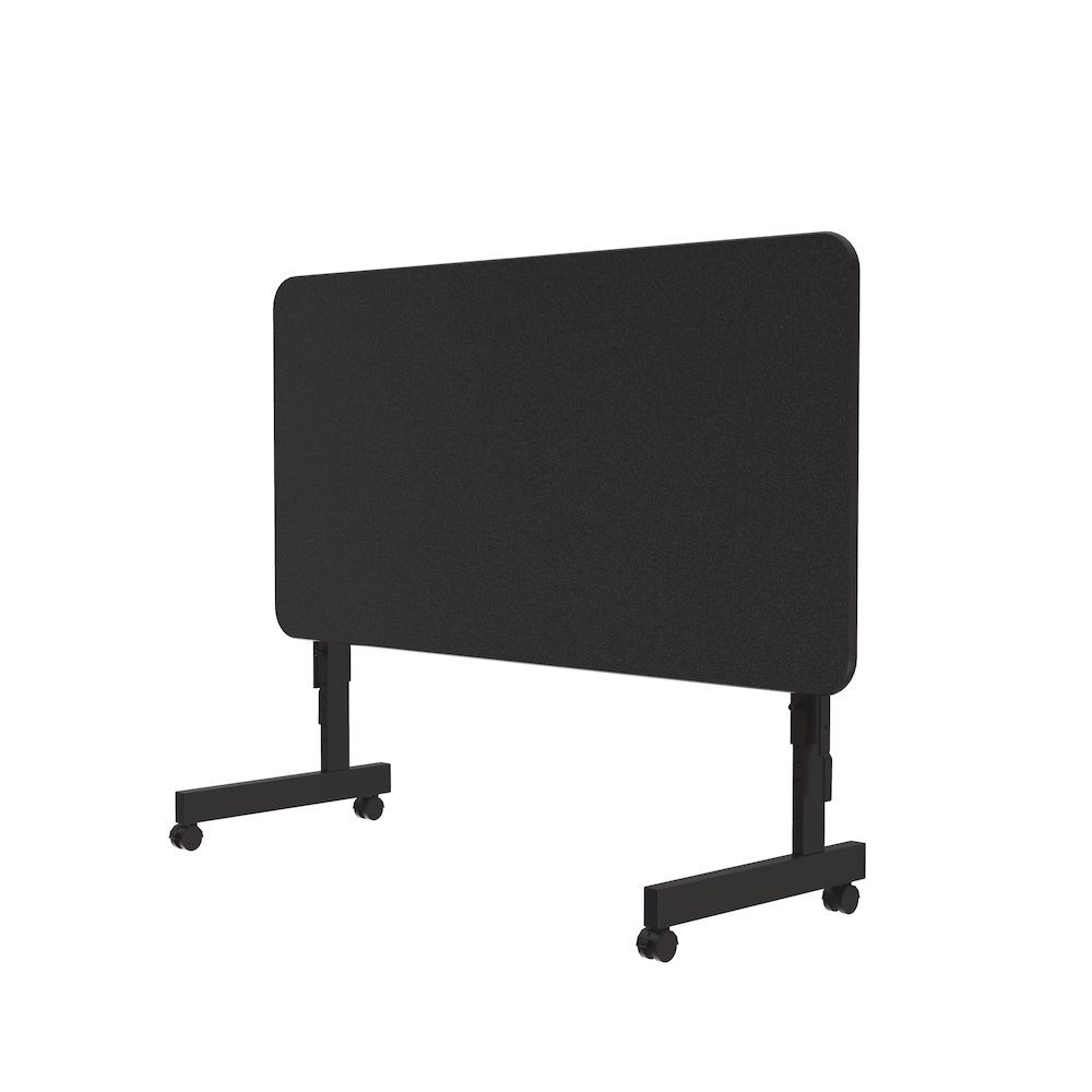 3/4" Thermal Fused Laminate Top Flip Top Table. Picture 2