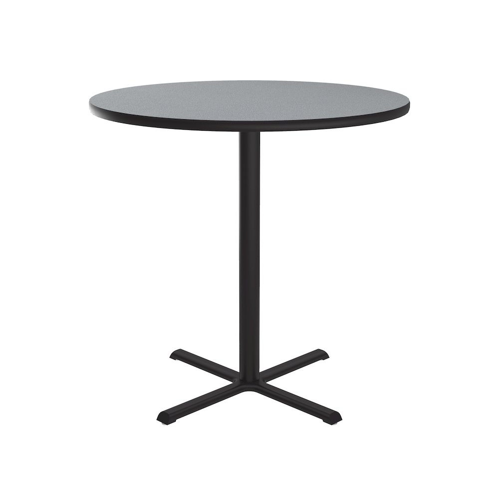 Bar Stool/Standing Height Deluxe High-Pressure Café and Breakroom Table 36x36. Picture 3
