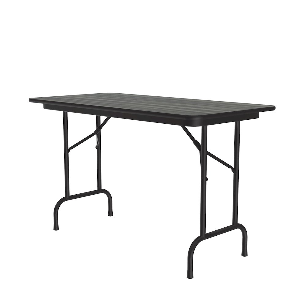 Deluxe High Pressure Top Folding Table 24x48". Picture 1