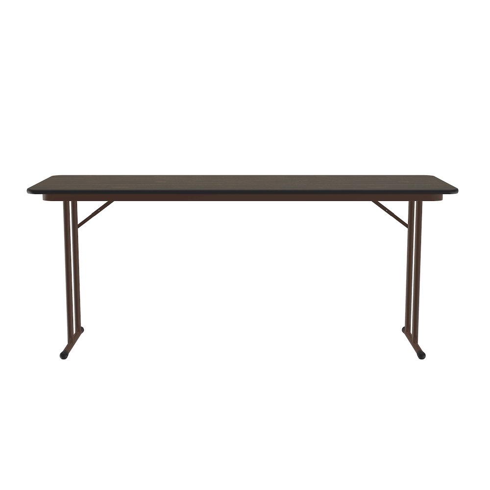 Commercial Laminate Folding Seminar Table with Off-Set Leg 24x72". Picture 7