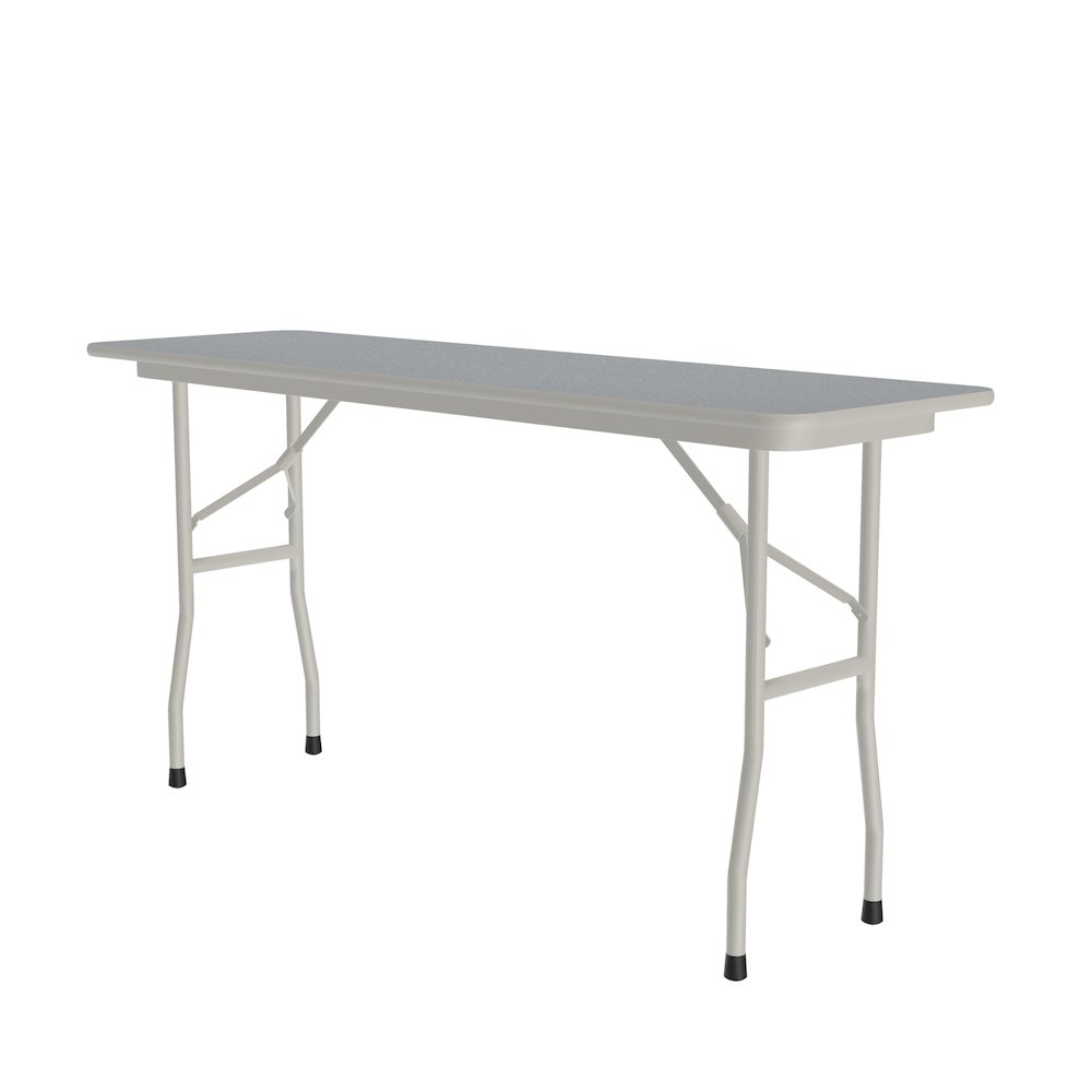 Thermal Fused Laminate Top Folding Table 18x96". Picture 1