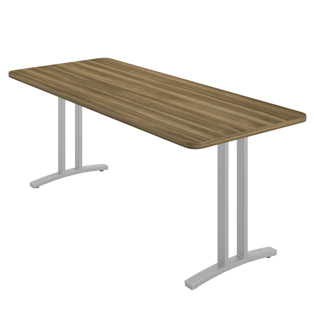 Deluxe High-PressureCurvature Collection Executive Desk / Table 30x72". Picture 9