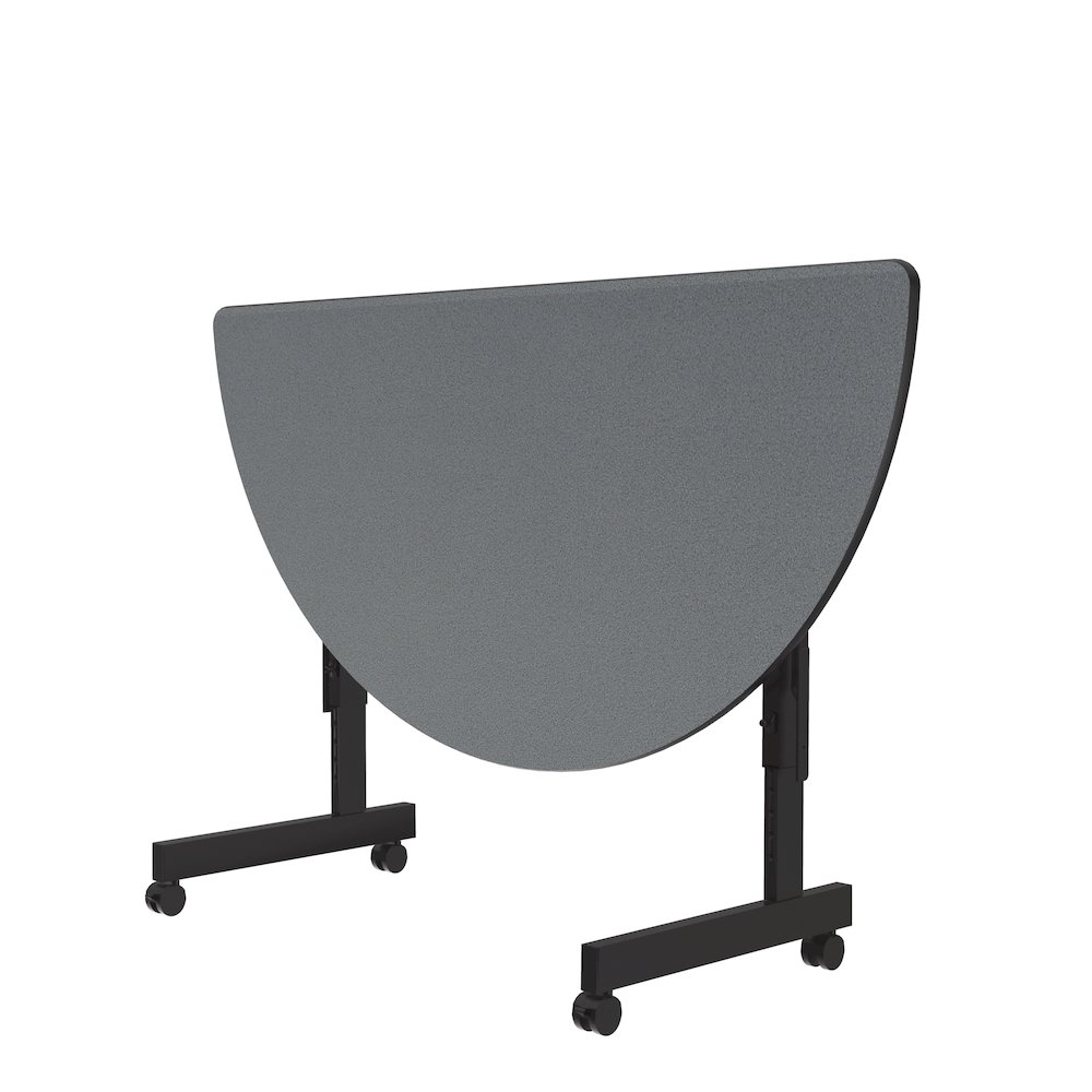 3/4" Thermal Fused Laminate Top Flip Top Table. Picture 3