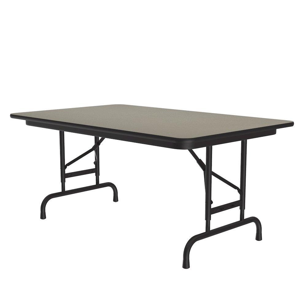 Adjustable Height High Pressure Top Folding Table 30x48". Picture 6