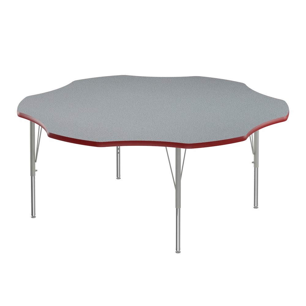 Deluxe High-Pressure Top Activity Tables 60x60". Picture 1