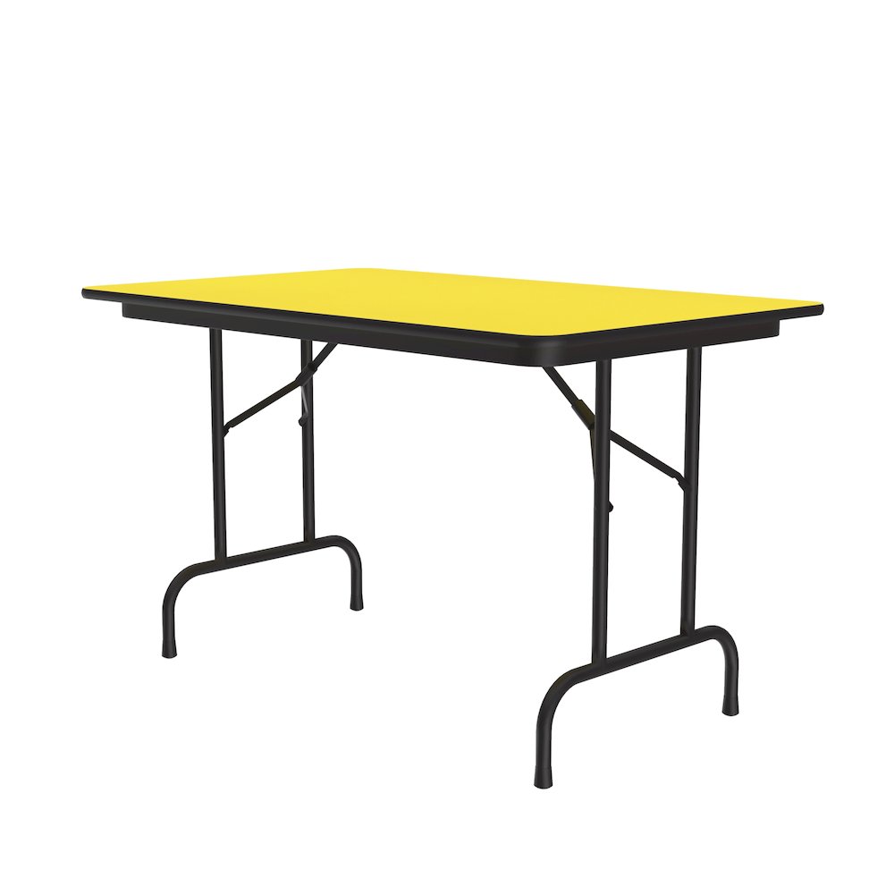Deluxe High Pressure Top Folding Table 30x48". Picture 1