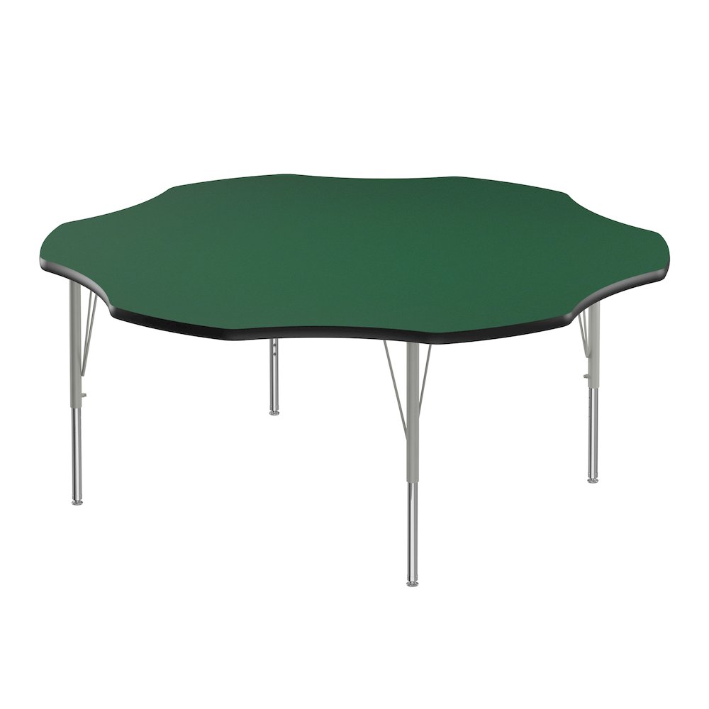 Deluxe High-Pressure Top Activity Tables 60x60". Picture 1