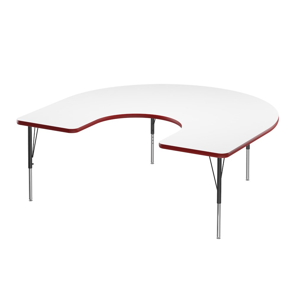 Markerboard-Dry Erase  Deluxe High Pressure TopActivity Tables 60x66". Picture 5