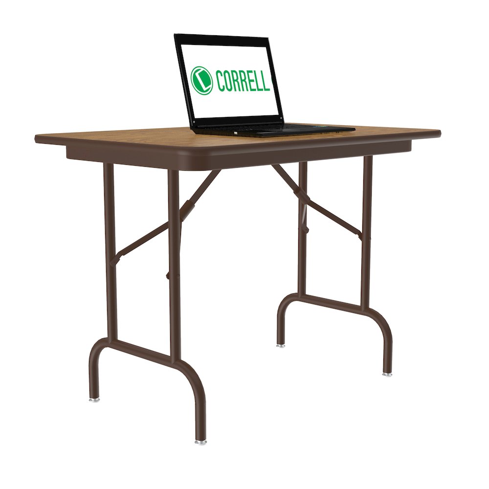 Keyboard Height Melamine Folding Tables 24x36". Picture 4