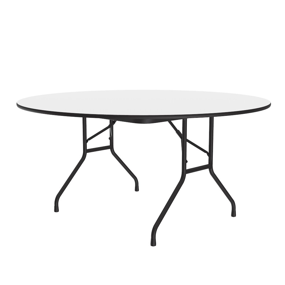 Deluxe High Pressure Top Folding Table 60x60". Picture 2
