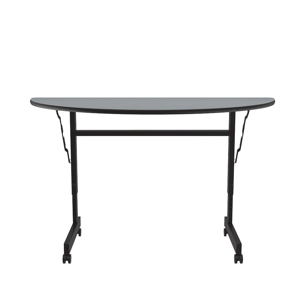 3/4" Thermal Fused Laminate Top Flip Top Table. Picture 12