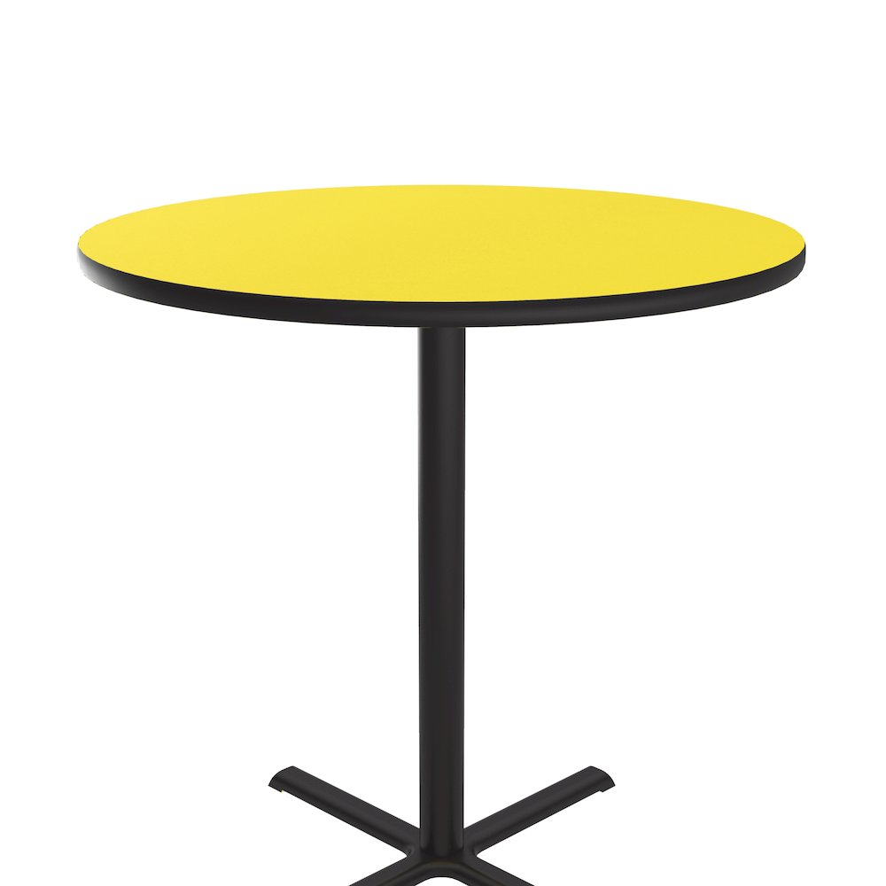 Bar Stool/Standing Height Deluxe High-Pressure Café and Breakroom Table 36x36. Picture 8