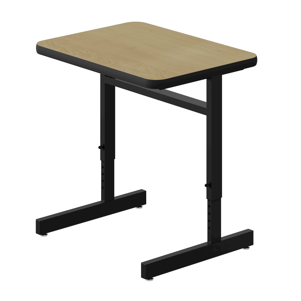 Adjustable Height Deluxe High-Pressure Top Computer/Student Desks. Picture 1